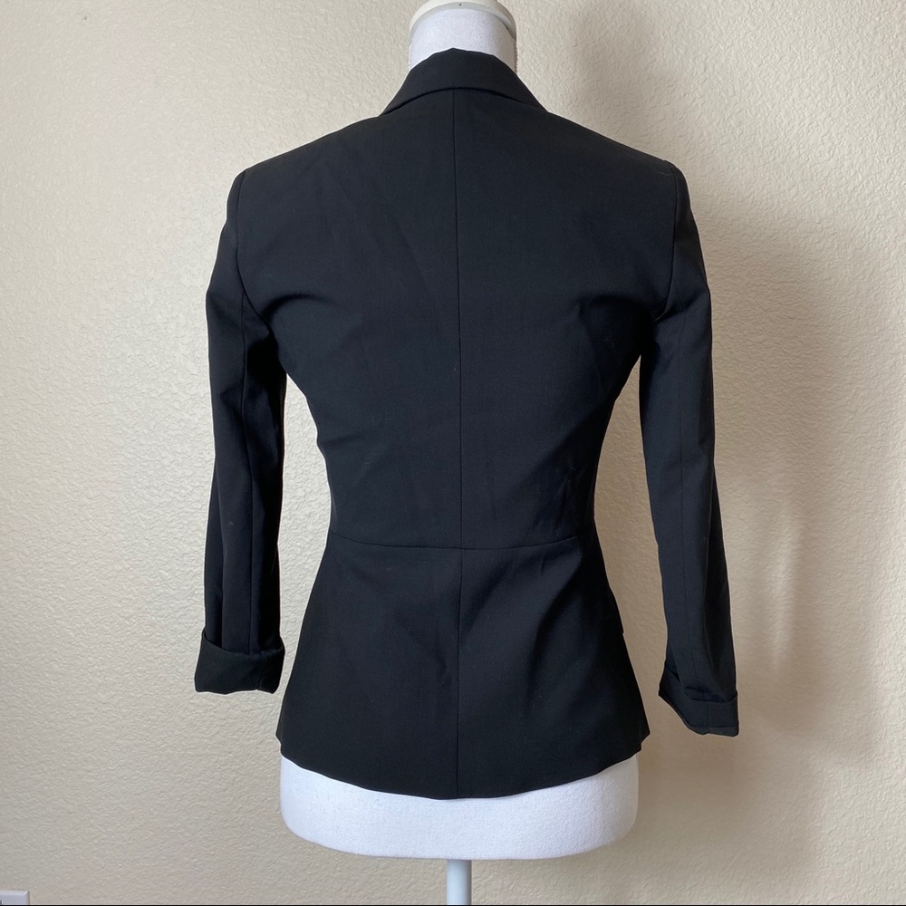 Theory Black Wool Blazer - Picture 4 of 6